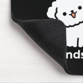 Fur-Real Friends Forever | Niedliches Katzen- und Mousepad (Ecke)