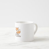 Fur real iam laughing- fox mug espressotasse (Vorderseite Rechts)