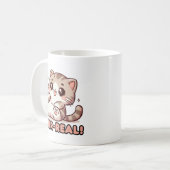 Fur-Real Kawaii Kitten Kaffeetasse (Vorderseite Links)