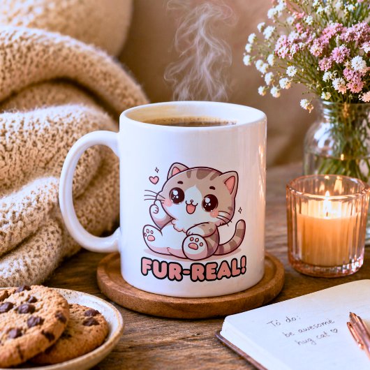 Fur-Real Kawaii Kitten Kaffeetasse