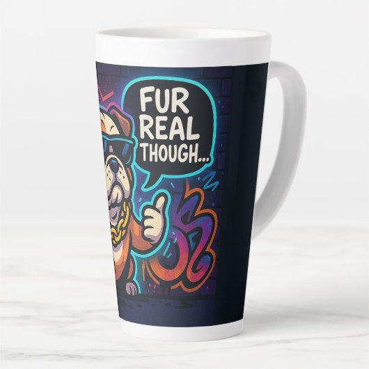 Fur Real Though Milchtasse (Rechte Ecke)