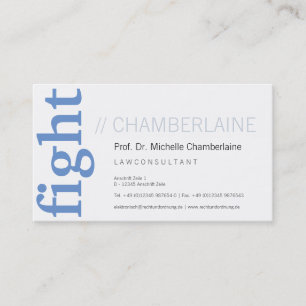 Für Rechtsanwälte Visitenkarte
