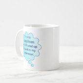 Für Remote-Mitarbeiter Kaffeetasse (Vorderseite Links)