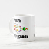Für Replikation (DNA-Replikation) verkabelt Kaffeetasse (Vorderseite Links)