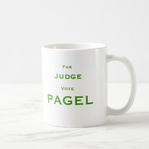 Für Richter-Abstimmung Pagel Kaffeetasse