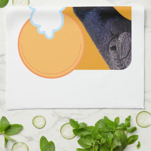 Für Rooks Sake - eine Hommage an den mächtigen Vog Geschirrtuch (Gefaltet)