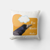 Für Rooks Sake Kissen (Vorderseite)