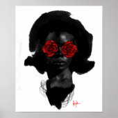 "Für Rose farbige Mädchen" Poster (Vorne)