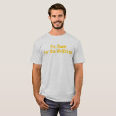 "Für Ruß! Zum Wolftime!" T-Shirt (Vorne ganz)