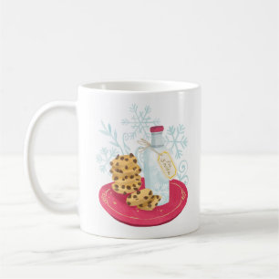 Für Santa Cookies und Milchwasser Kaffeetasse
