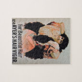 "Für schönen Haar-Gebrauch Ayers Haar-Stärke" Puzzle (Horizontal)