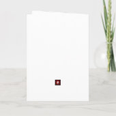 für Schwester - rosa Einladung (Rückseite)