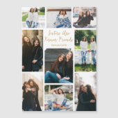 Für Schwestern und Freunde maßgeschneidertes Zitat Magnetkarte (Vorderseite)