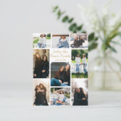 Für Schwestern und Freunde maßgeschneidertes Zitat Postkarte (Stehend Vorderseite)