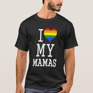 Für schwule Mamas Kinderkleidung ich Liebe meine M T-Shirt