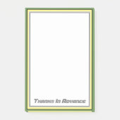 für sein Amt Post-it Klebezettel (Vorderseite)