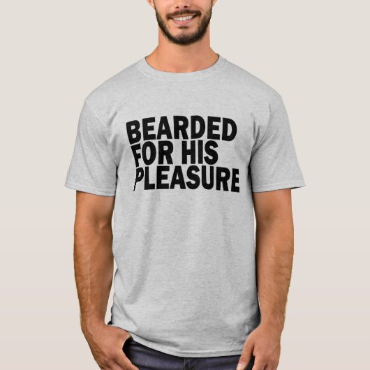 FÜR SEINE FREUDE BEARTET T-Shirt (Vorderseite)