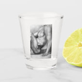 Für seine Maskuline Art Modell Schnapsglas (Vorderseite)