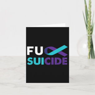 Für Selbstmordbewusstsein Shirt Support Survivor G Karte