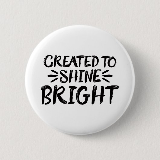Für Shine Bright Espel Graphics Aesthetic Button (Vorderseite)