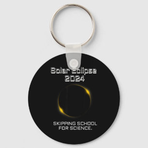 Für Shirt Sonnenfinsternis Schule schwänzen Wissen Schlüsselanhänger