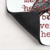 Für sich selbst ist jeder unsterblich - ein Todesu Mousepad (Ecke)