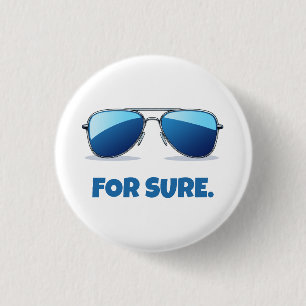 Für Sicher Macron Aviator Sonnenbrille Lustig Button