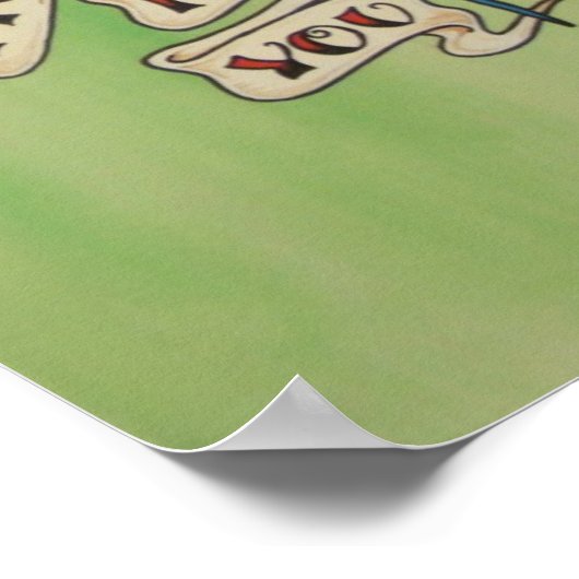 Für Sie ausgewählt Poster (Ecke)