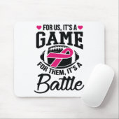 Für sie Brustkrebs-Bewusstsein Mousepad (Mit Mouse)