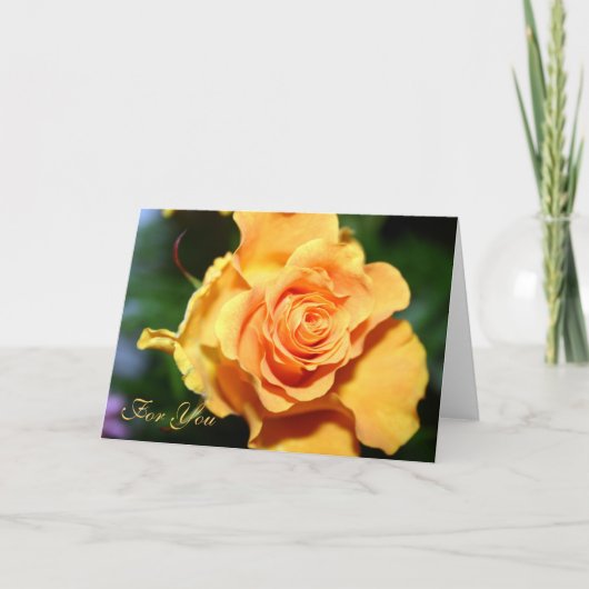 Für Sie Dankeskarte (Vorderseite)