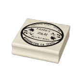 Für Sie geschaffen, individuell, familiär Gummistempel (Stempel)