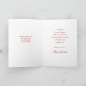 Für Sie, Großtochter Feiertagskarte (Innenseite)