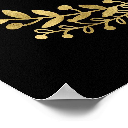 Für Sie ist heute Geboren ein Retter Art Poster (Ecke)