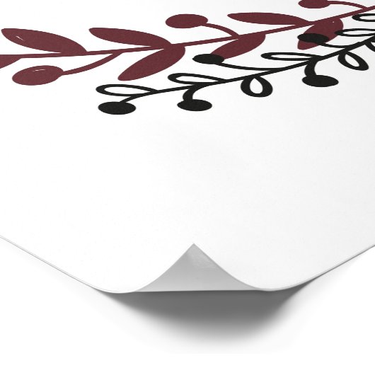 Für Sie ist heute Geboren ein Retter Art Poster (Ecke)