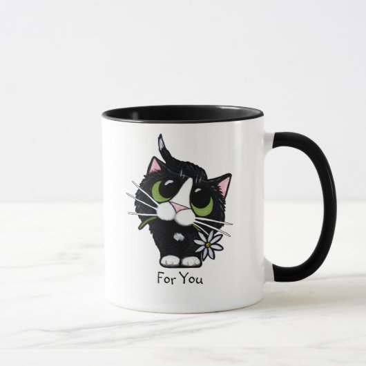 Für Sie - Katzen-Tasse Tasse (Rechts)