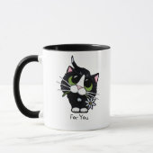 Für Sie - Katzen-Tasse Tasse (Links)