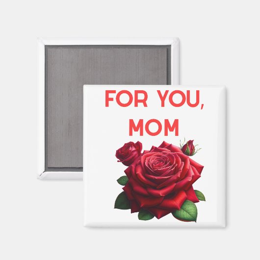 Für Sie Mama Magnet (Vorderseite/Rückseite)
