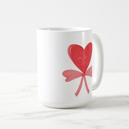 Für Sie Mama - Mama Liebe Kaffeetasse (VorderseiteRechts)
