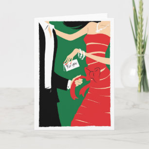 Für Sie notecard Feiertagskarte