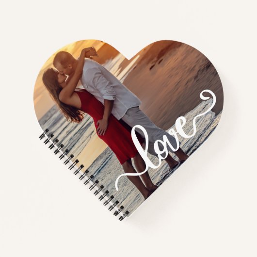 Für sie oder für ihn Foto Valentines Notizblock (Vorderseite)