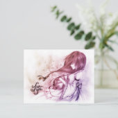 Für Sie Postkarte (Stehend Vorderseite)