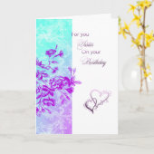 Für Sie Schwester Birthday Karte (Gelbe Blume)