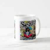 "Für Sie" Sealth Pop-Tasse Kaffeetasse (VorderseiteRechts)