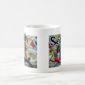 "Für Sie" Sealth Pop-Tasse Kaffeetasse (Mittel)