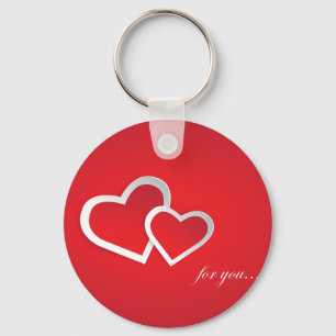 Für Sie Valentinstag Herzen Design-21987 Schlüsselanhänger