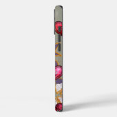 Für Sie von mir: Schönes Blumenherzendesign Case-Mate iPhone Hülle (Rückseite / Links)