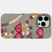 Für Sie von mir: Schönes Blumenherzendesign Case-Mate iPhone Hülle (Rückseite (Horizontal))