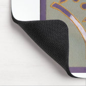 Für Sie von mir: Schönes Blumenherzendesign Mousepad (Ecke)