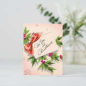 Für Sie zu Weihnachten Postkarte (Stehend Vorderseite)