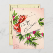 Für Sie zu Weihnachten Postkarte (Vorne/Hinten)